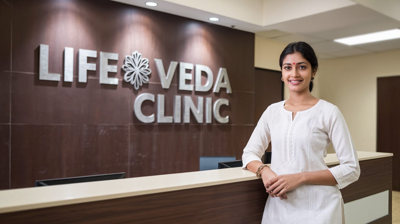 Ayurvedic Lady Doctor From Life Veda Clinic