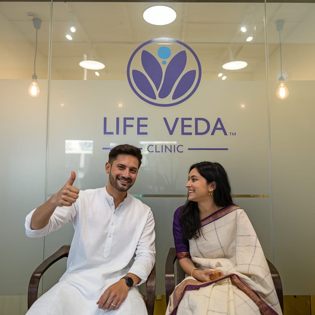 Happy Patients From Life Veda clinic